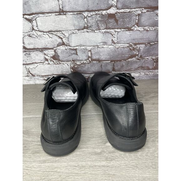 Fitflop Hagen Monk Strap Black Leather Casual Oxfords Shoes Men Sz 12M US/45EU main image 12